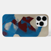 Coque Pour Pour iPhone 14 Pro Max Coque guerrier bleu (Verso Horizontal)