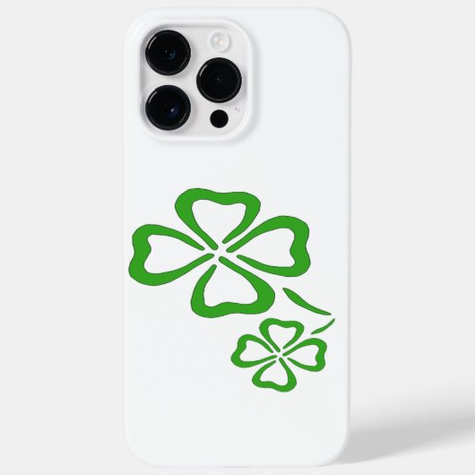 Coque Pour Pour iPhone 14 Pro Max Coque iphone Coque-Mate à quatre feuilles (Verso)