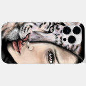 Coque Pour Pour iPhone 14 Pro Max Coque iphone de la femme de Tiger (Verso (horizontal))