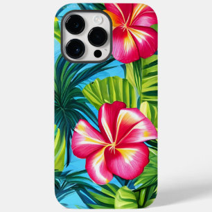 Coque Pour Pour iPhone 14 Pro Max Coque iphone d'impression hawaïen tropical
