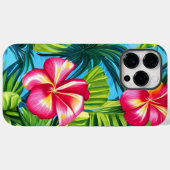 Coque Pour Pour iPhone 14 Pro Max Coque iphone d'impression hawaïen tropical (Verso (horizontal))