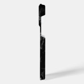 Coque Pour Pour iPhone 14 Pro Max Coque iphone en marbre noir (Côté gauche)