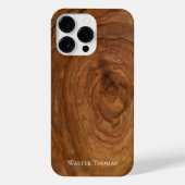 Coque Pour Pour iPhone 14 Pro Max Coque iphone moderne design en bois (Verso)