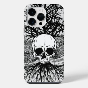 Coque Pour Pour iPhone 14 Pro Max Coque-Mate coque iphone du crâne et des livres