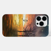 Coque Pour Pour iPhone 14 Pro Max Coucher du soleil (Verso Horizontal)