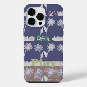 Coque Pour Pour iPhone 14 Pro Max Couleurs de la baby shower Bleu Amour