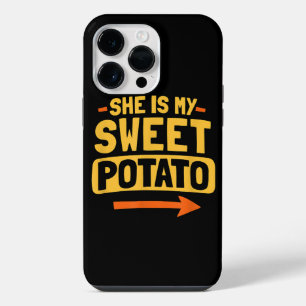 Coque Pour Pour iPhone 14 Pro Max Couples Drôle Qui Correspondent Elle Est Ma Chir D