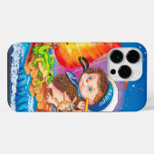 Coque Pour Pour iPhone 14 Pro Max Courageux marin (Verso Horizontal)