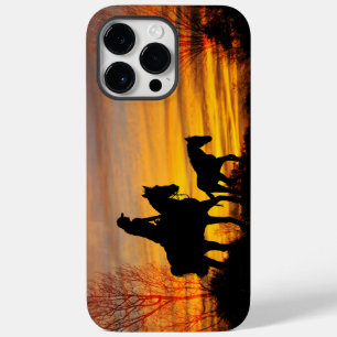 Coque Pour Pour iPhone 14 Pro Max Cowgirl Sunset Horseback Ride iPhone / coque ipad