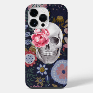 Coque Pour Pour iPhone 14 Pro Max Crâne floral