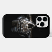 Coque Pour Pour iPhone 14 Pro Max Crâne Moderne Noir (Verso Horizontal)
