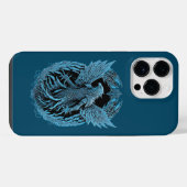 Coque Pour Pour iPhone 14 Pro Max Créature Imaginaire | Aigle médiéval (Verso Horizontal)