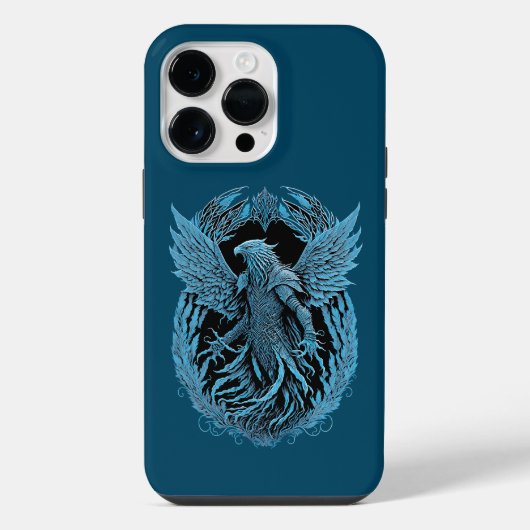 Coque Pour Pour iPhone 14 Pro Max Créature Imaginaire | Aigle médiéval (Verso)