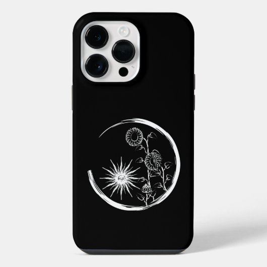 Coque Pour Pour iPhone 14 Pro Max Crête d'été (Verso)