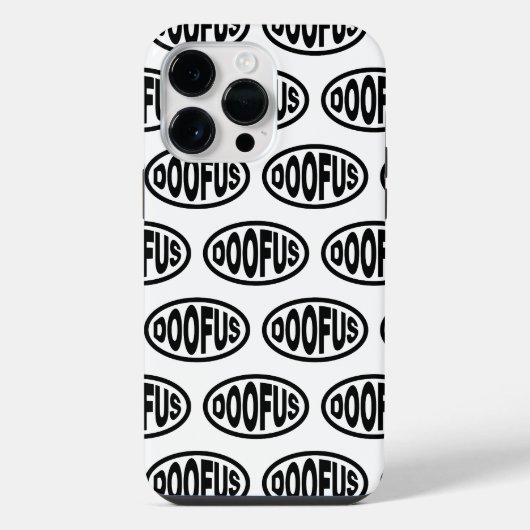 COQUE POUR POUR iPhone 14 PRO MAX CRÉTIN (Verso)