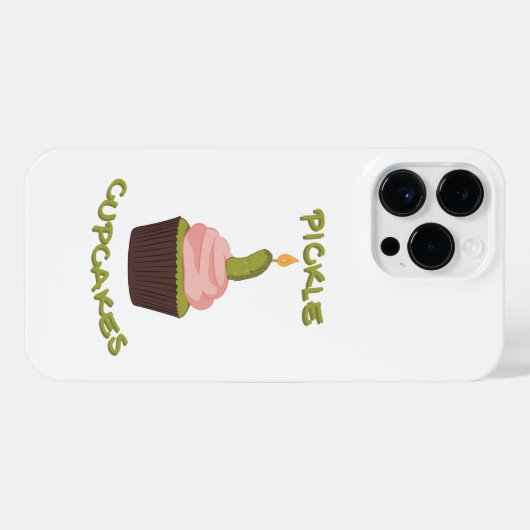 COQUE POUR POUR iPhone 14 PRO MAX CUPCAKES DE CUPCAKES (Verso Horizontal)