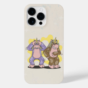COQUE POUR POUR iPhone 14 PRO MAX CUT UNICORN GRIDDY DANCE
