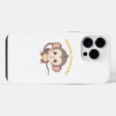 Coque Pour Pour iPhone 14 Pro Max Cuteness Surchargé : Singe (Verso Horizontal)
