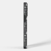 Coque Pour Pour iPhone 14 Pro Max Cyberpunk PCB Electronics Circuit Board Motif (Côté droit)