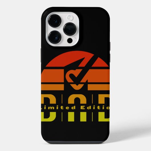 Coque Pour Pour iPhone 14 Pro Max Dad Limited Edition : la paternité comme sentiment (Verso)