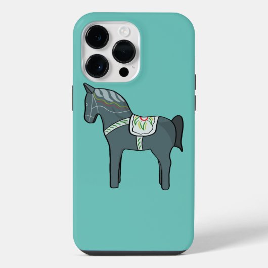 Coque Pour Pour iPhone 14 Pro Max Dala horse (Verso)