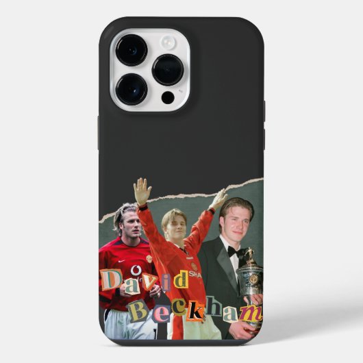 Coque Pour Pour iPhone 14 Pro Max David Beckham (Verso)