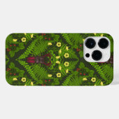 Coque Pour Pour iPhone 14 Pro Max Dendroctones et fougères, feuilles verts (Verso Horizontal)