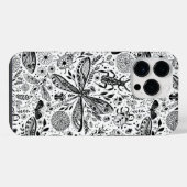 Coque Pour Pour iPhone 14 Pro Max Des fourmilions sur fond bleu foncé (Verso Horizontal)