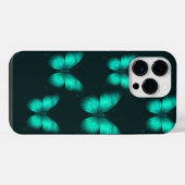 Coque Pour Pour iPhone 14 Pro Max DESIGN BORBOLETAS  VERDES Capa para celular (Verso Horizontal)