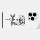 Coque Pour Pour iPhone 14 Pro Max dessin rose (Verso Horizontal)