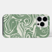 Coque Pour Pour iPhone 14 Pro Max Déversement - Vert (Verso Horizontal)