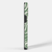 Coque Pour Pour iPhone 14 Pro Max Déversement - Vert (Côté droit)