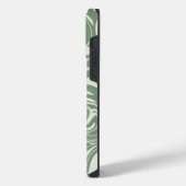 Coque Pour Pour iPhone 14 Pro Max Déversement - Vert (Côté gauche)