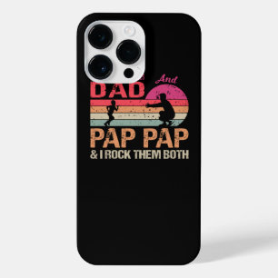 Coque Pour Pour iPhone 14 Pro Max Dieu M'A Donné Deux Titres Papa Et Pap Pap & I Roc