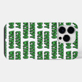 Coque Pour Pour iPhone 14 Pro Max Dingue bizarre (Verso Horizontal)