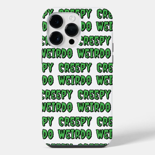 Coque Pour Pour iPhone 14 Pro Max Dingue bizarre (Verso)