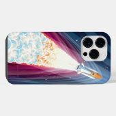 Coque Pour Pour iPhone 14 Pro Max Double Boosté (Lancement de la Navette Spatiale) (Verso Horizontal)