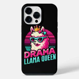 Coque Pour Pour iPhone 14 Pro Max Drama Llama Queen pour Llama Lovers pour les femme