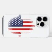 Coque Pour Pour iPhone 14 Pro Max Drapeau américain (Verso Horizontal)
