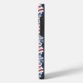 Coque Pour Pour iPhone 14 Pro Max drapeau américain (Côté gauche)