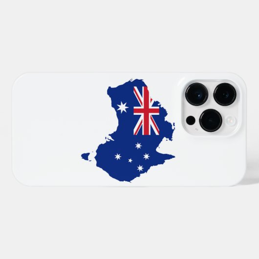 Coque Pour Pour iPhone 14 Pro Max Drapeau australien (Verso Horizontal)