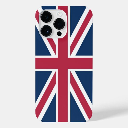 Coque Pour Pour iPhone 14 Pro Max Drapeau britannique (Verso)