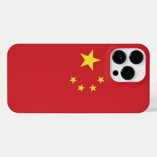 Coque Pour Pour iPhone 14 Pro Max Drapeau chinois (Verso Horizontal)