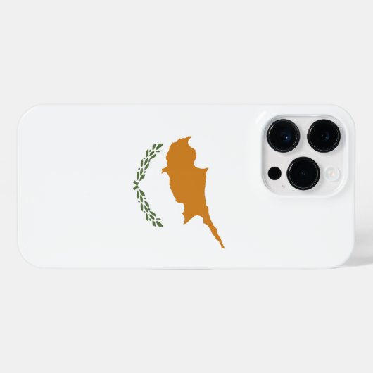 Coque Pour Pour iPhone 14 Pro Max Drapeau de Chypre (Verso Horizontal)