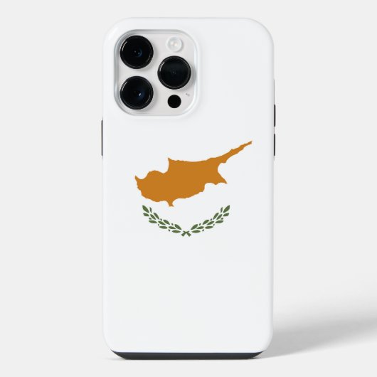 Coque Pour Pour iPhone 14 Pro Max Drapeau de Chypre (Verso)