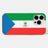 Coque Pour Pour iPhone 14 Pro Max Drapeau de Guinée équatoriale (Verso Horizontal)