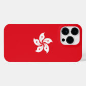 Coque Pour Pour iPhone 14 Pro Max Drapeau de Hong Kong (Verso Horizontal)
