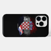 Coque Pour Pour iPhone 14 Pro Max Drapeau de la Croatie (Verso Horizontal)