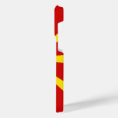 Coque Pour Pour iPhone 14 Pro Max Drapeau de la Macédoine du Nord (Côté gauche)