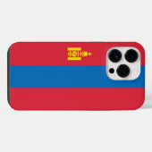 Coque Pour Pour iPhone 14 Pro Max Drapeau de la Mongolie (Verso Horizontal)
